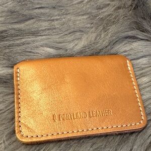 Portland Leather Card Holder